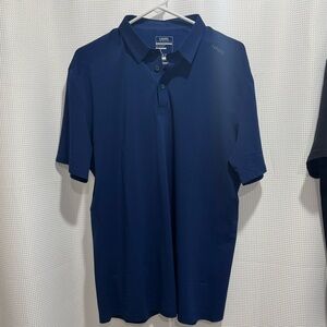Unrl Men's Deep Blue Polo Shirt